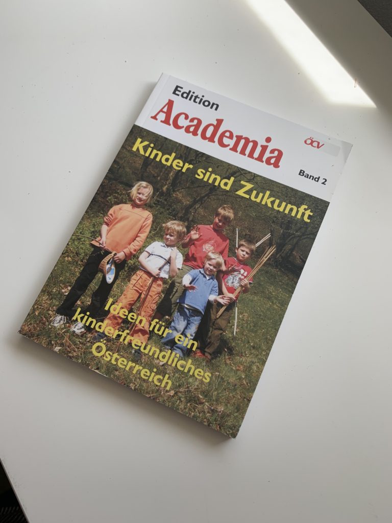 Publication of ” Ideen für ein kinderfreundliches Österreich”